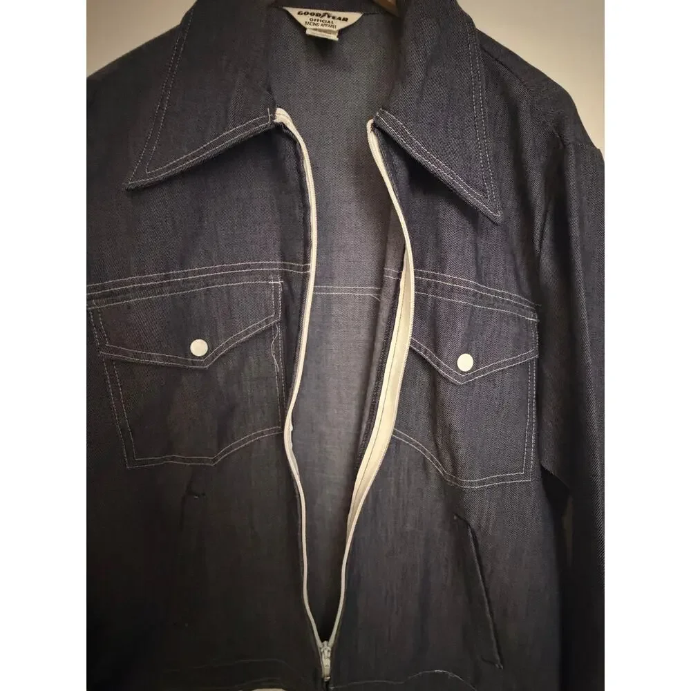 Goodyear Racing USA Zip Jacket Large - Picture 5 of 6